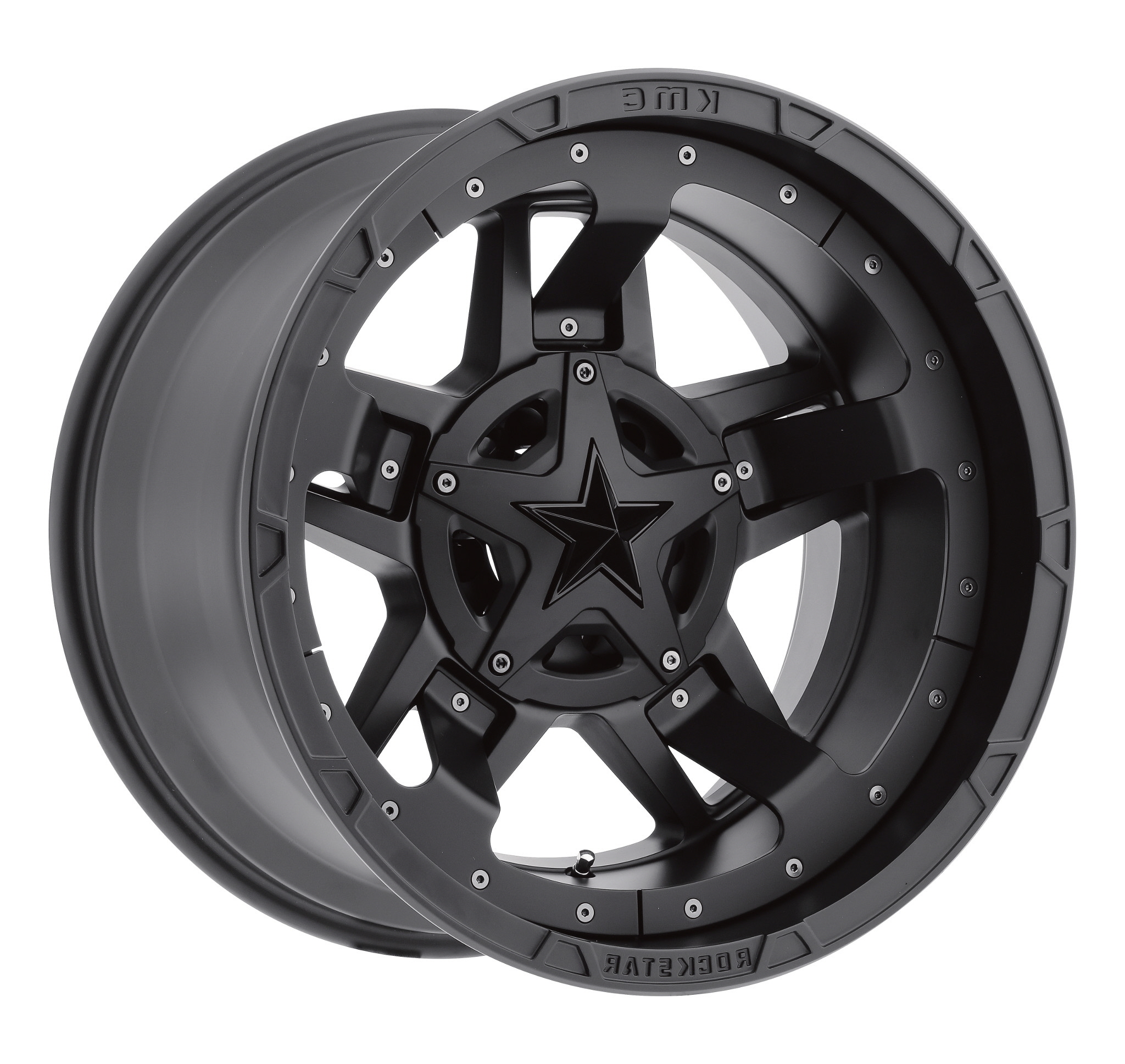 XD Series XD827 RS3 Machined Matte Black Custom Wheels 