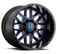 XD SERIES - XD820 GRENADE-satin  black milled with blue clear coat
